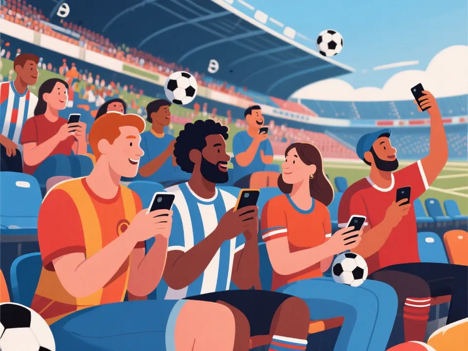 球迷社区互动场景